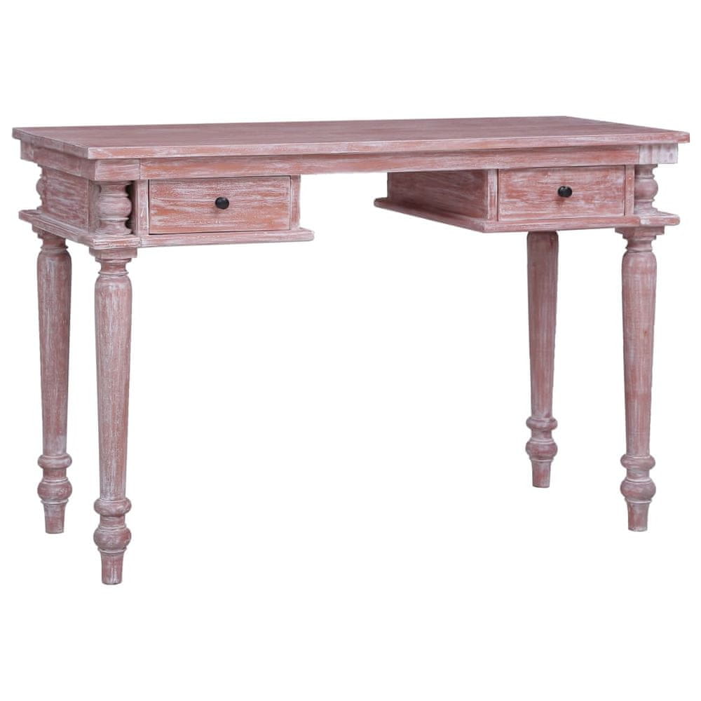 Petromila vidaXL Stôl 120x50x78 cm masívne mahagónové drevo 